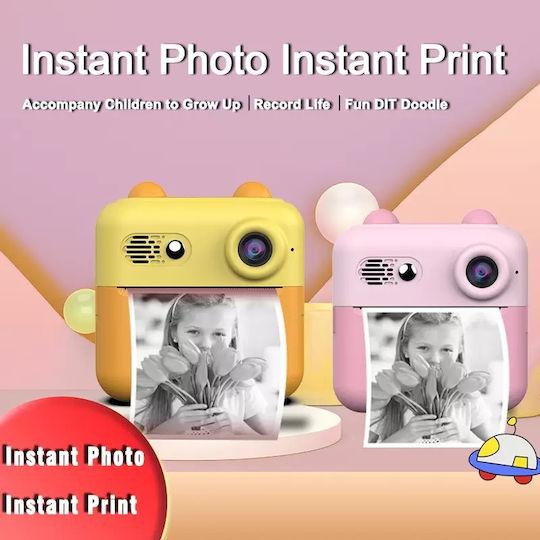 M11556-0720 Children's Camera with Thermal Printing Blue