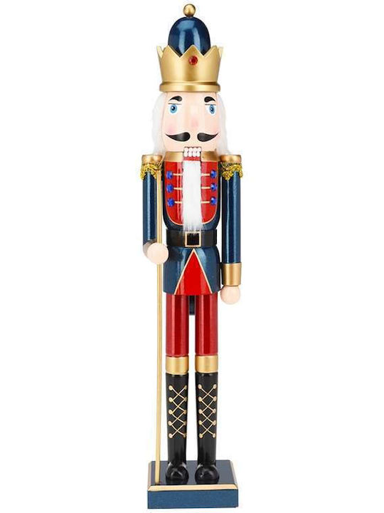 Wooden Christmas Nutcracker 55cm Multicolour