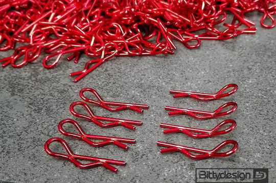 Bittydesign Body Clips Kit Big Scale 8 Red