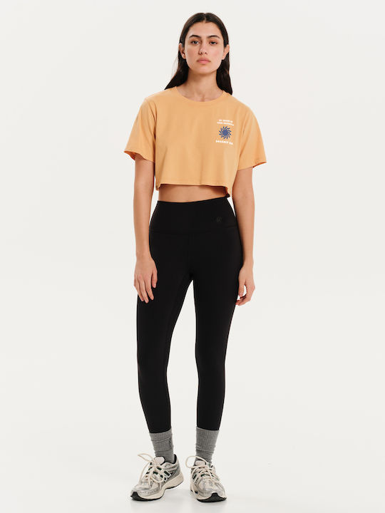 Women's Crop T-shirt Orange