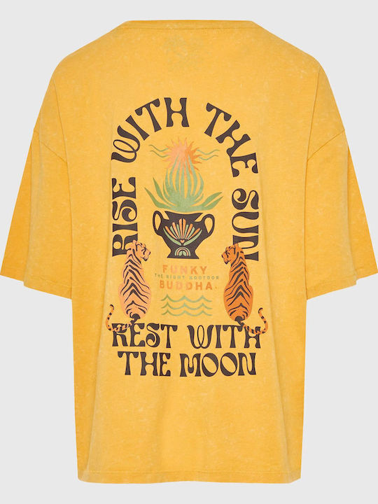 Women's Oversized T-shirt Yellow