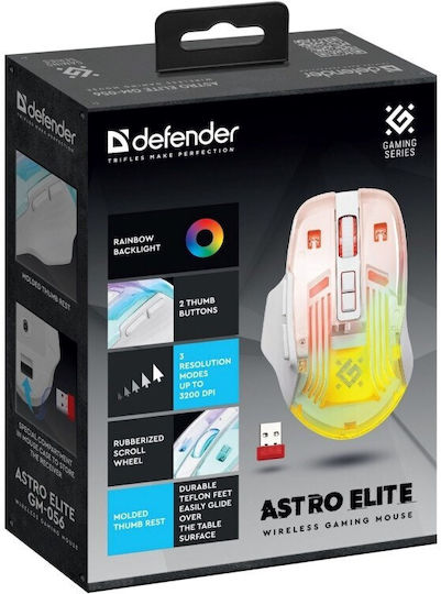 Defender Astro Elite GM-056 Wireless Gaming Mouse 3200 DPI Black