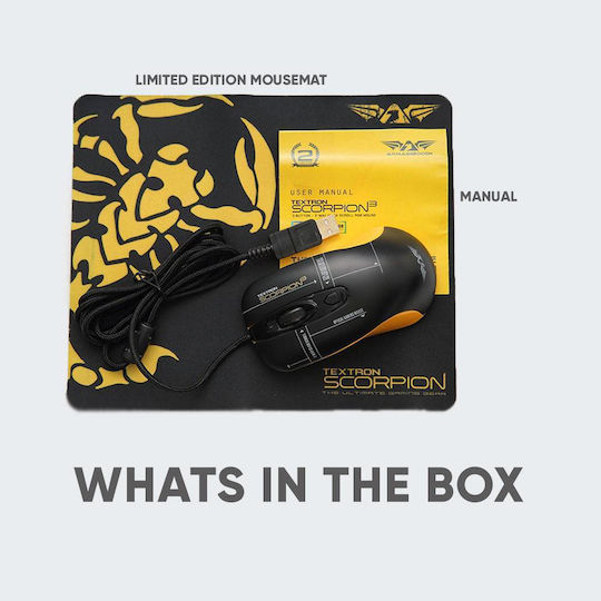 Armaggeddon Scorpion 3 RGB Gaming Ποντίκι 4800 DPI Μαύρο