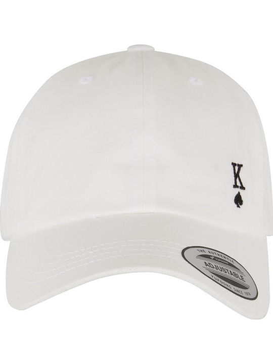 King Card Cotton Twill Cap White One