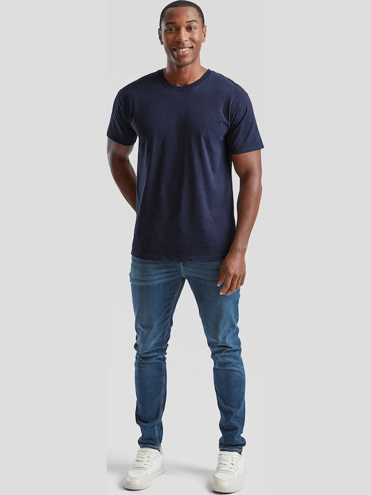 Fruit of the Loom Valueweight Unisex Short Sleeve Promotional T-Shirt Navy