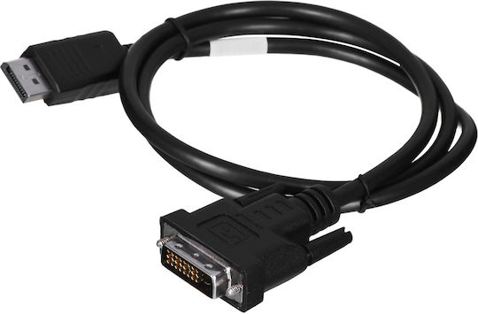 Lanberg Cable DVI-D male - DisplayPort male 1m (CA-DPDV-10CU-0010-BK)