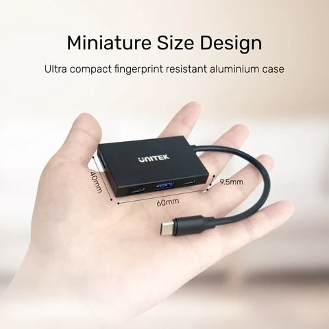 Unitek Hub 4 Θυρών USB 3.1 με σύνδεση USB-C / USB-A
