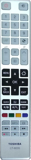 Toshiba CT-8035 Γνήσιο Τηλεχειριστήριο Τηλεόρασης