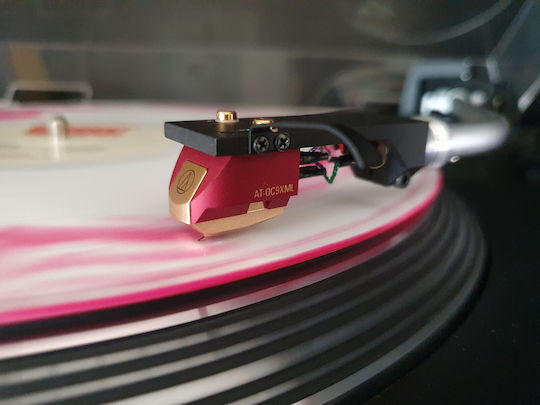 Audio Technica Moving Coil Turntable Cartridge AT-OC9XML Red