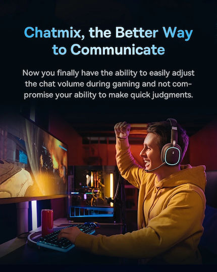 Baseus AeQur GH02 Drahtlos Über Ohr Gaming-Headset mit Bluetooth-Konnektivität für PC