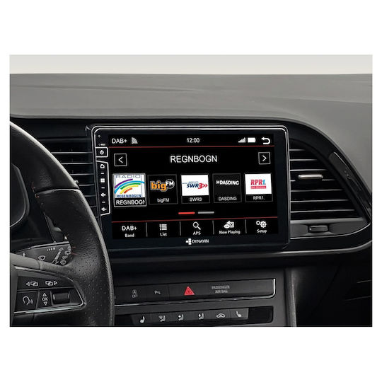 Dynavin Auto-Audiosystem für Seat Leon 2012-2019 (Bluetooth/USB/WiFi/GPS/Apple-Carplay/Android-Auto) mit Touchscreen 9"
