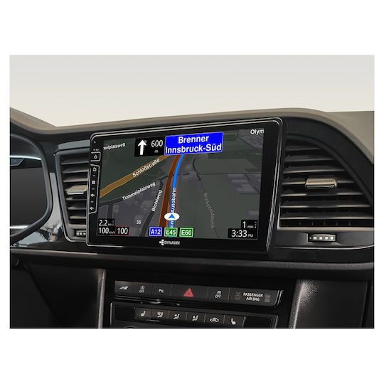 Dynavin Auto-Audiosystem für Seat Leon 2012-2019 (Bluetooth/USB/WiFi/GPS/Apple-Carplay/Android-Auto) mit Touchscreen 9"