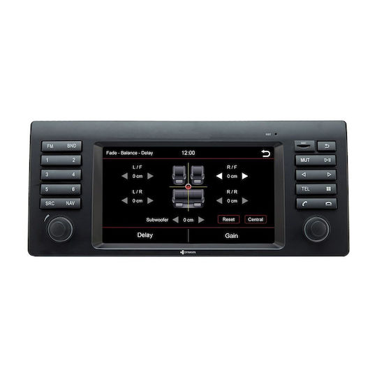 Dynavin Ηχοσύστημα Αυτοκινήτου για BMW Σειρά 5 (E39) 2002-2005 (Bluetooth/USB/WiFi/GPS/Apple-Carplay/Android-Auto) με Οθόνη Αφής 7"