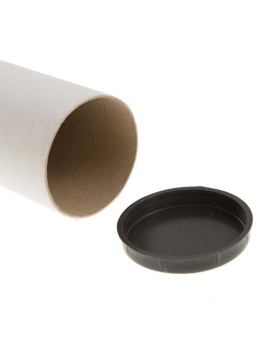 Eco-Friendly Drafting Tube with Lid White