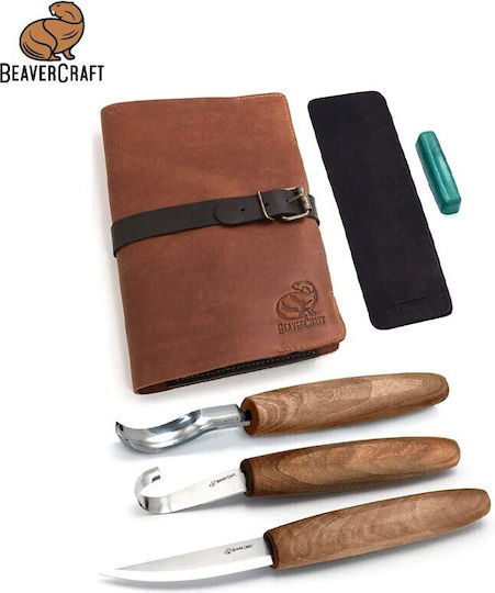 Beaver Craft Εργαλείο Χαρακτικής Σετ 5τμχ