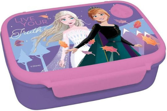 Must Team Ανοξείδωτο Παιδικό Σετ Φαγητού Frozen Μωβ