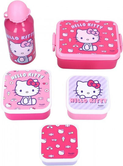 Hello Kitty Plastik Kinder Lebensmittelbehälter Hallo Kitty Rosa