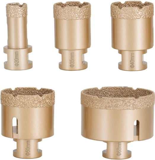 Diamond Hole Saws Angle Grinders 20 35 40 50 68 115 Mm M14 Set