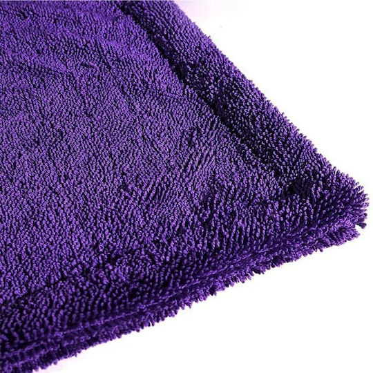 Maxshine Duo Microfiber Cleaning / Drying Cloth for Car Body 1200gsm Purple 60x50cm