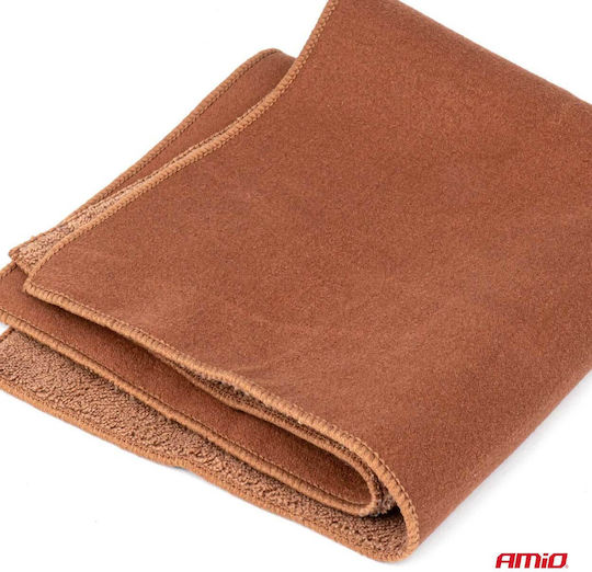 AMiO Lavetă Microfibră de curățenie pentru Materiale plastice pentru interior - Tabloul de bord Auto 500gsm Coral 30x30cm