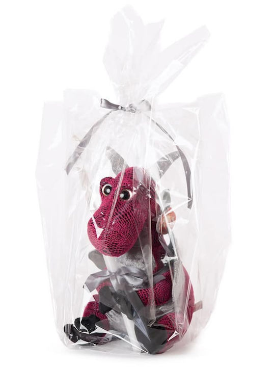 Δεινόσαυρος-λαμπάδα 32εκ Amek Toys Brown