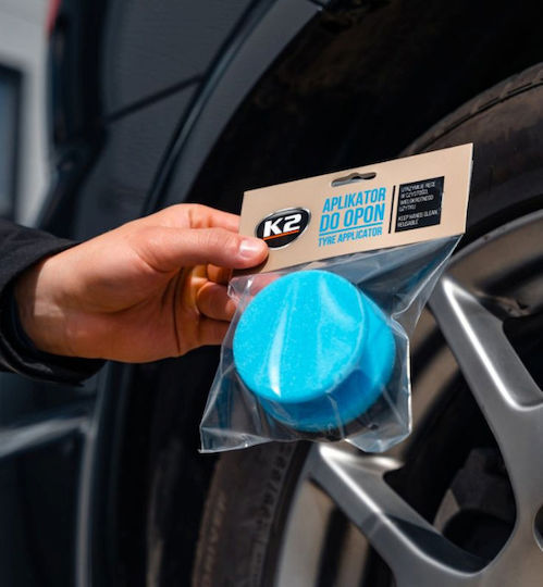 K2 Autowaschlappen Applikator zum Polieren für Bereifung Auto