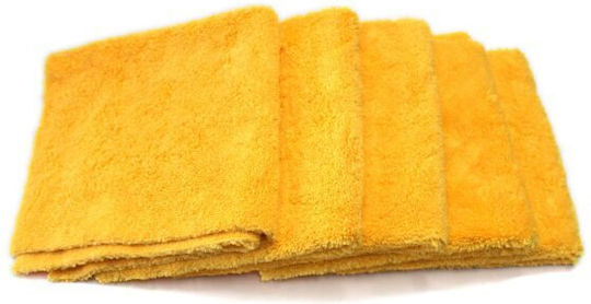 Maxshine Lavetă Microfibră Lustruire Auto 380gsm Galben 60x40cm