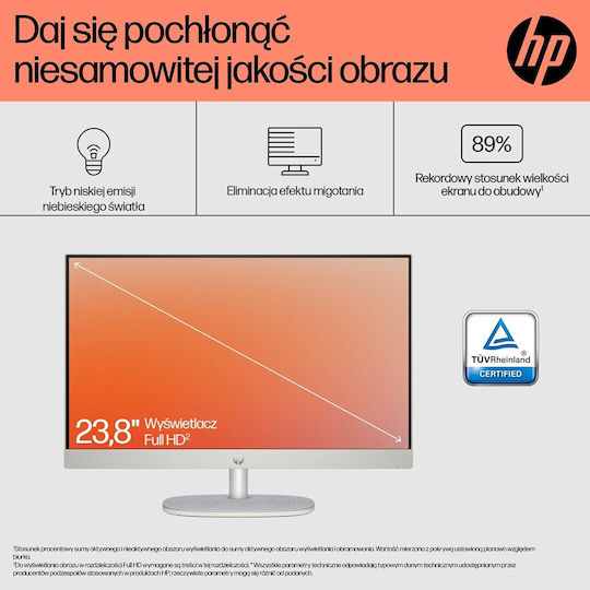 HP 24-cr0312nw 23.8" (Ryzen 5-7520U/16GB/512GB SSD/FHD/W11 Home) US
