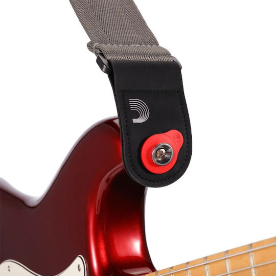 D'Addario Accessories D'Addario Pw-flsb-04rd Strap Lock Set 4 Pcs Red