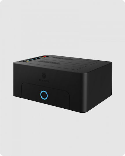 Icy Box Docking Station for 2 Hard Drives SATA 2.5" / 3.5" with Connection USB 3.0 (IB-1232CL-U3)