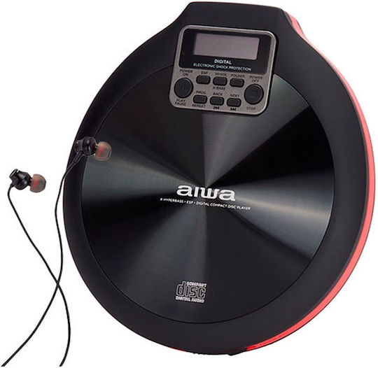 Aiwa Φορητό Ηχοσύστημα με CD / USB Μαύρο