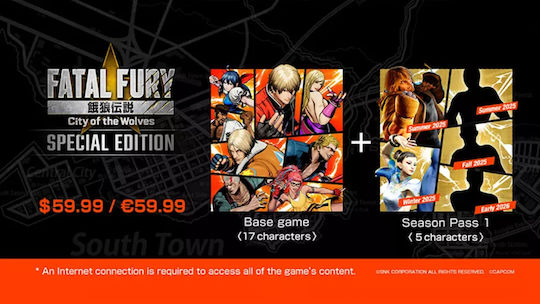 Fatal Fury City Of Wolves Special Edition Xbox Series X Game