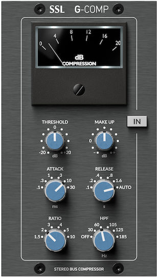 SSL 500-Series Stereo Bus Compressor MKII Module Compressor