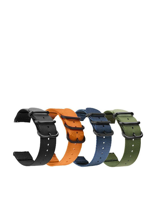 KOSTELO Fabric Strap Green 24mm