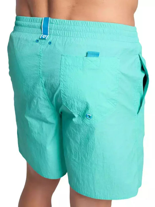 Herren Badebekleidung Shorts Hellblau