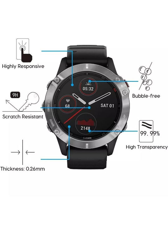 Best Accessories Tempered Glass Garmin Fenix 6