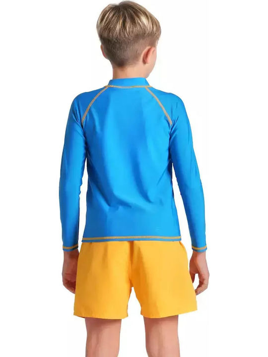Arena Kids Swimwear Long Sleeve Shirt Blue