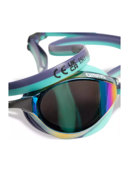 Arena Python Swimming Goggles Adults Turquoise