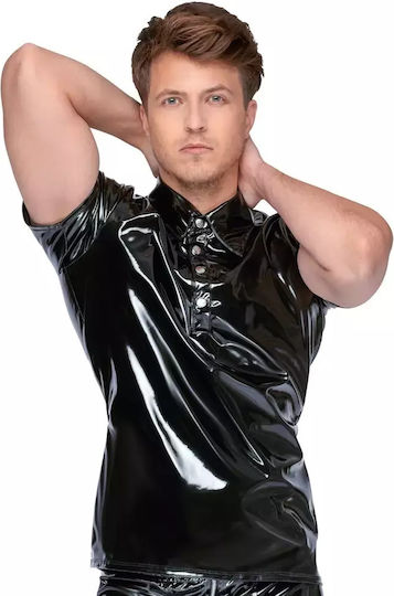 Black Level Sexy Ανδρικό Top Μαύρο