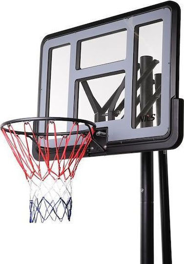 Nils Μπασκέτα με Βάση και Ρυθμιζόμενο Ύψος 105-375εκ.
