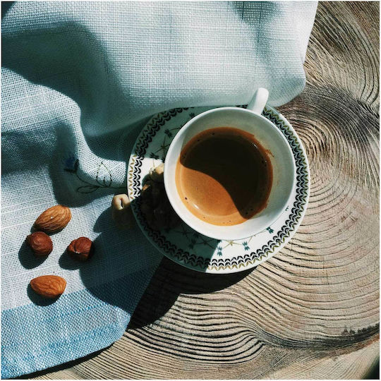 Πίνακας Morning Coffee Nuts Πρωινός Καφές Ξηρούς Καρπούς 100x100