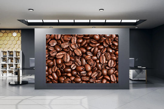 Nahaufnahme Kaffeebohnen Gemälde 150x100