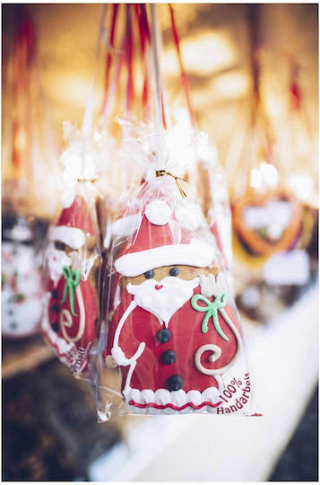 Πίνακας Christmas Santa Cookies Χριστουγεννιάτικα Μπισκότα Άγιου Βασίλη 80x120