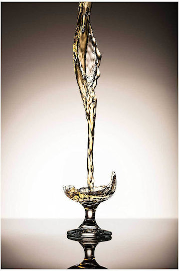 Painting Liquid Splash In Glass 100x150