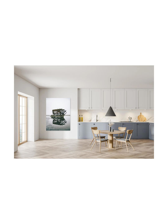 Tabloul Epavă Ruginită Reflectată 80x120