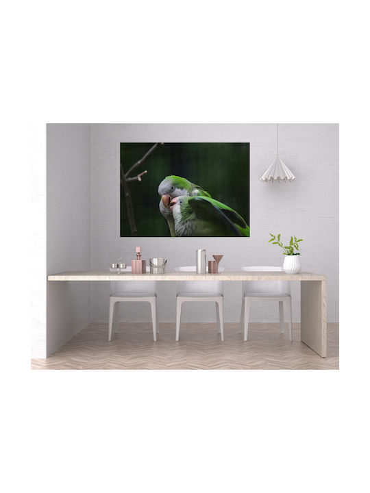 Paar Papageien in der Natur Malerei 150x100