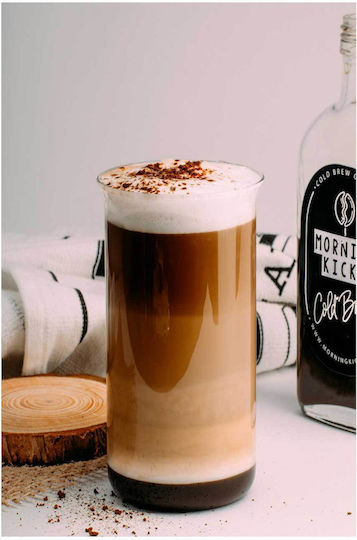 Πίνακας Cold Brew Coffee In A Glass Καφές Cold Brew Ένα Ποτήρι 80x120