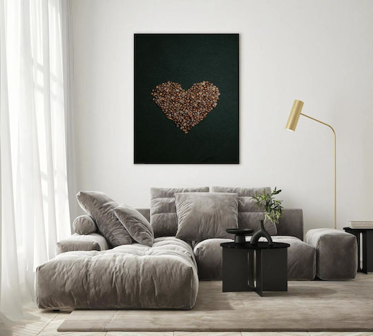 Painting Heart Coffee Beans Heart Coffee Beans 100x150