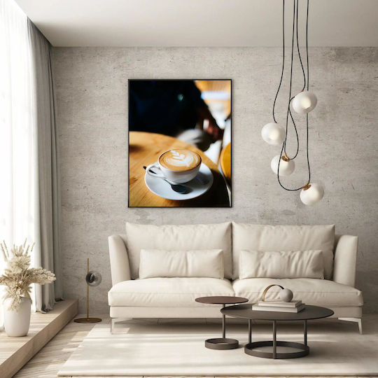 Pictură Latte Art Pe Ceașcă de Cafea 80x120