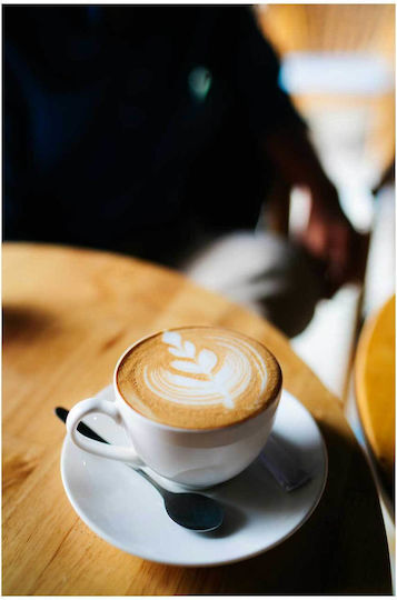 Pictură Latte Art Pe Ceașcă de Cafea 80x120